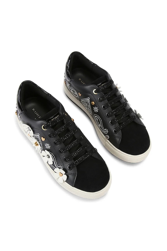 Kurt Geiger London sneakers Laney Flower 4367905109.BLKCOMB negru AW25