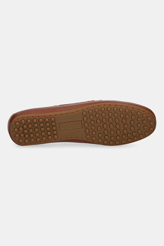 Kožené mokasíny Lauren Ralph Lauren Wylie 802967751002.200 hnědá