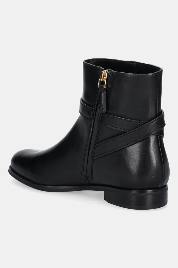 Obuća Kožne gležnjače Lauren Ralph Lauren Brooke Bt 2 802967768001.001 crna