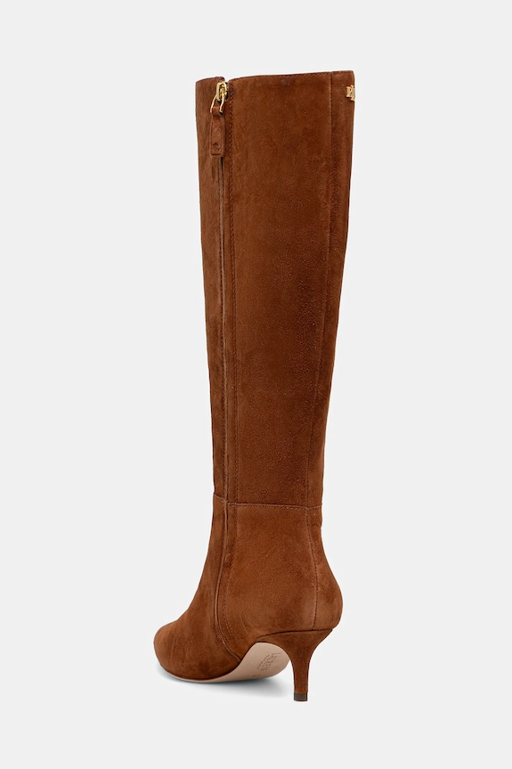 Обувь Замшевые сапоги Lauren Ralph Lauren Mckay Tl Hl 802967811003.200 коричневый