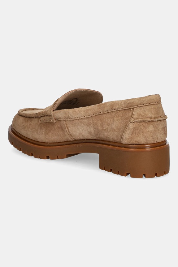Παπούτσια Μοκασίνια σουέτ Lauren Ralph Lauren Marli 802974357001.260 μπεζ