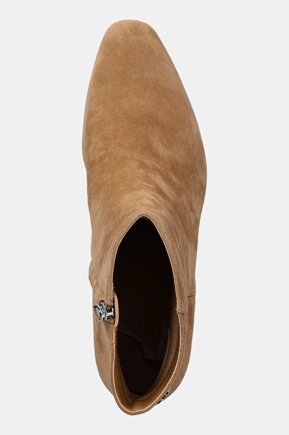 Lauren Ralph Lauren cizme din piele întoarsă Demi bej 802974504001.260
