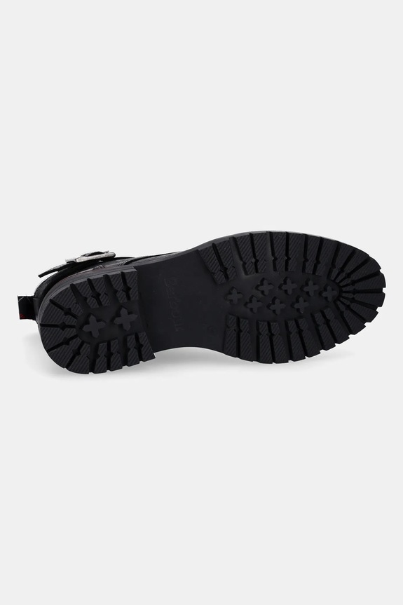 Kožené členkové topánky Barbour Heidi LFO0637BK51 čierna