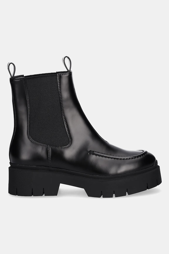 HUGO bokacsizma Kris 50548214.001 fekete AW25