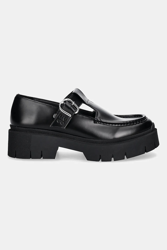 Mokasíny HUGO Kris 50551873.001 čierna AW25