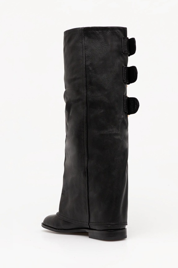 Взуття Шкіряні чоботи Naked Wolfe Anchor Anchor.Black чорний