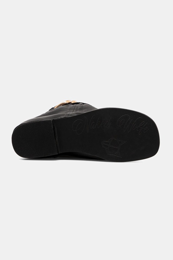 Шкіряні чоботи Naked Wolfe Anchor Anchor.Black чорний