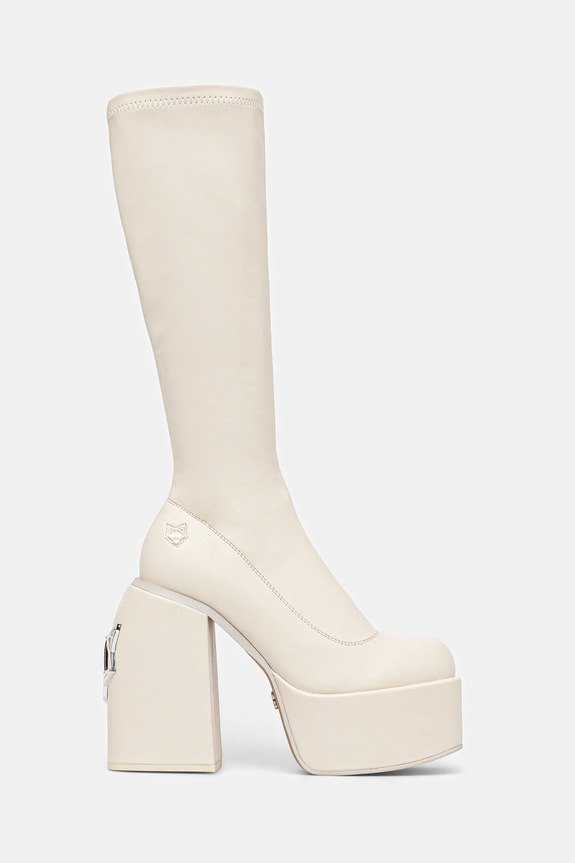 Naked Wolfe boots Spice Spice.Chalk beige AW25