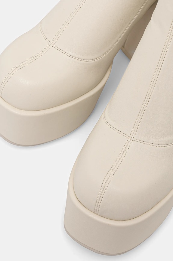 Naked Wolfe boots Spice beige Spice.Chalk