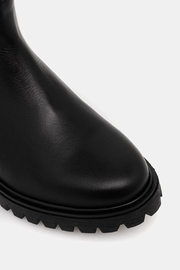 Δερμάτινες μπότες Bianco BIAGINA μαύρο 11302209