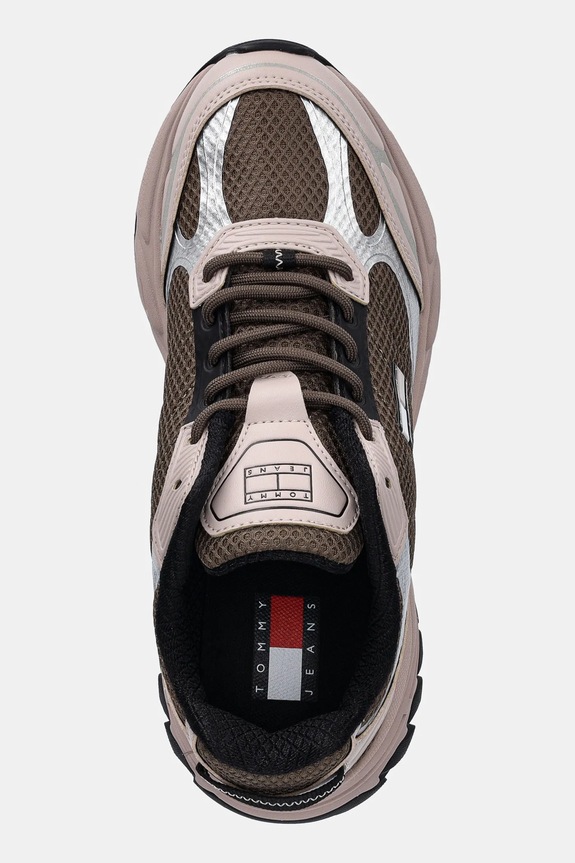 Tenisky Tommy Jeans TJW OUTDOOR RUNNER béžová EN0EN02859