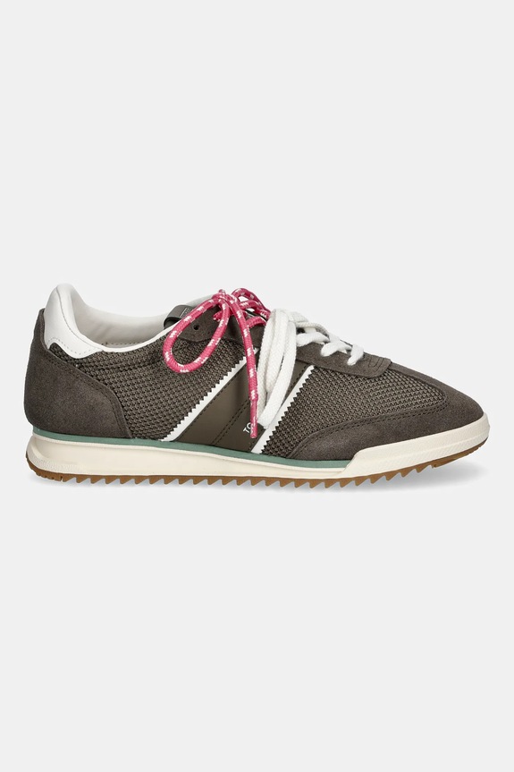 Tommy Jeans sneakers TJW LOW PROFILE RUNNER EN0EN02862 marrone AW25