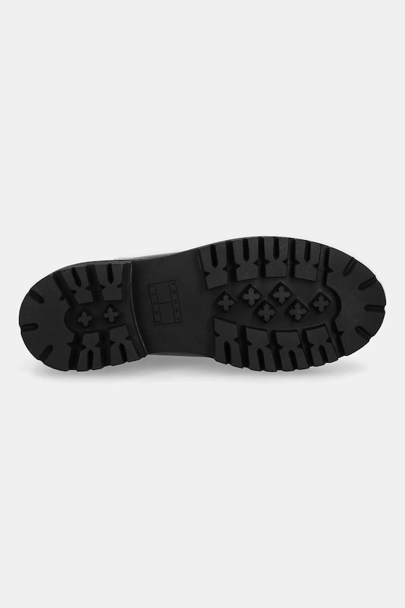 Tommy Jeans ghete chelsea de piele TJW URBAN CHELSEA BOOT EN0EN02908 negru