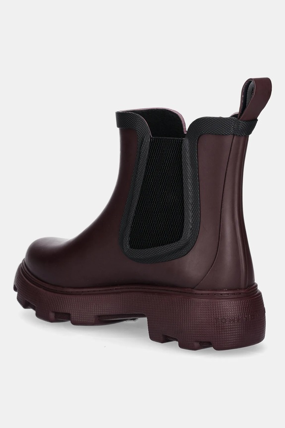 Παπούτσια Γαλότσες Tommy Hilfiger FLAG ANKLE RAINBOOT WARM LINING FW0FW08974 μπορντό