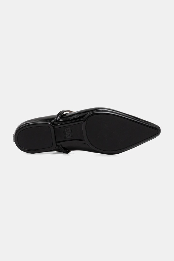 Baleríny Armani Exchange XW001648.AF17478.UC001 čierna