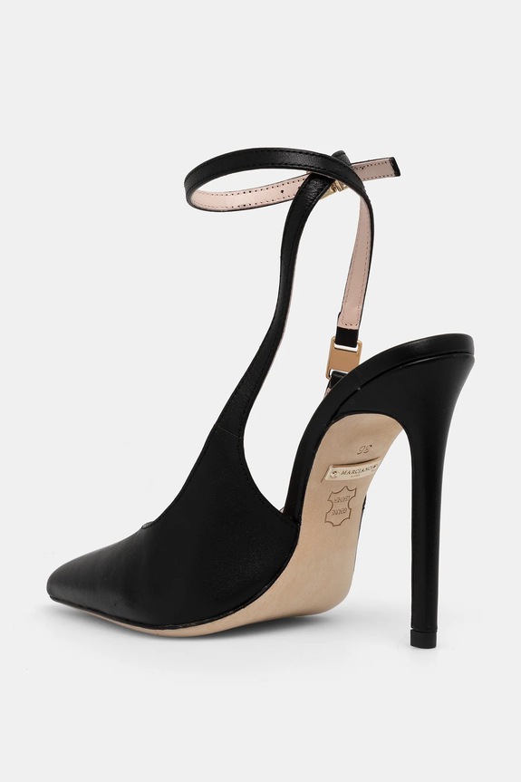 Obuća Kožne štikle Marciano by Guess 5YGZ37.7368A.JBLK crna