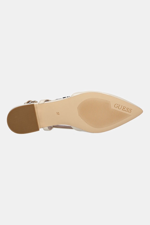 Guess baleriny FRANIE2 FLTFR2.PAF05.IVORY beżowy
