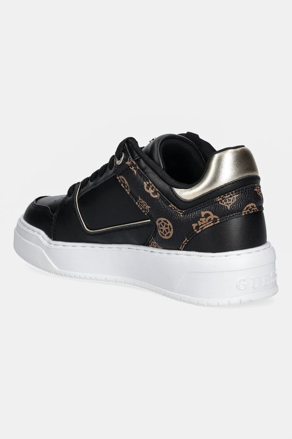 Scarpe Guess sneakers DELOVE FLTDEL.FAL12.BLACK nero
