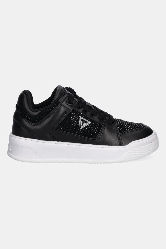 Tenisice Guess DELOVE2 FLTDL2.LEA12.BLACK crna AW25