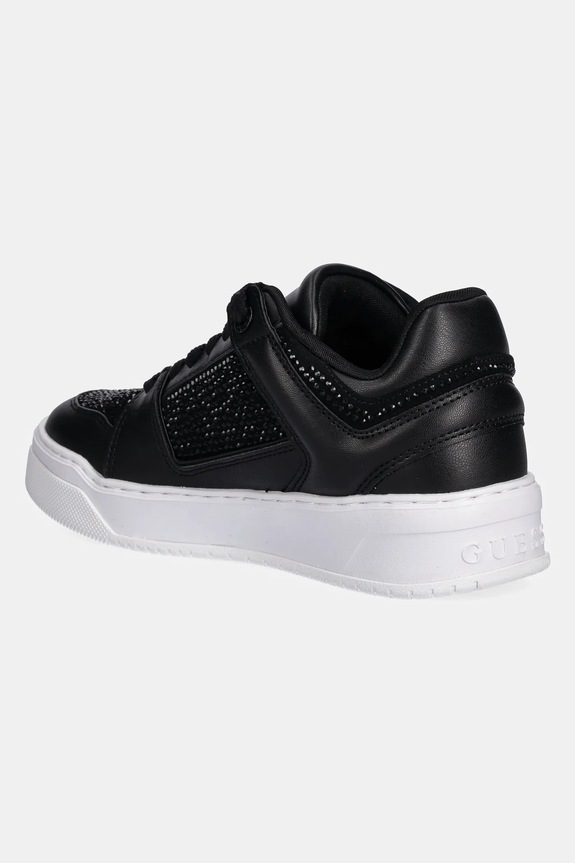 Obuća Tenisice Guess DELOVE2 FLTDL2.LEA12.BLACK crna