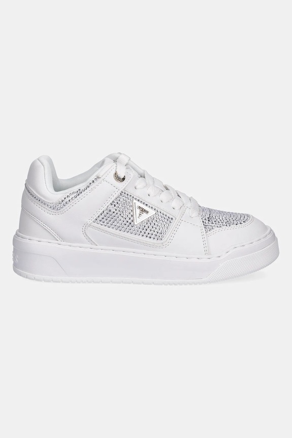 Guess sportcipő DELOVE2 FLTDL2.LEA12.WHITE fehér AW25