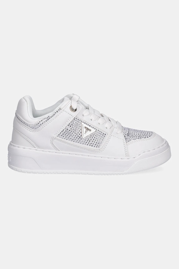 Guess sportcipő DELOVE2 FLTDL2.LEA12.WHITE fehér AW25