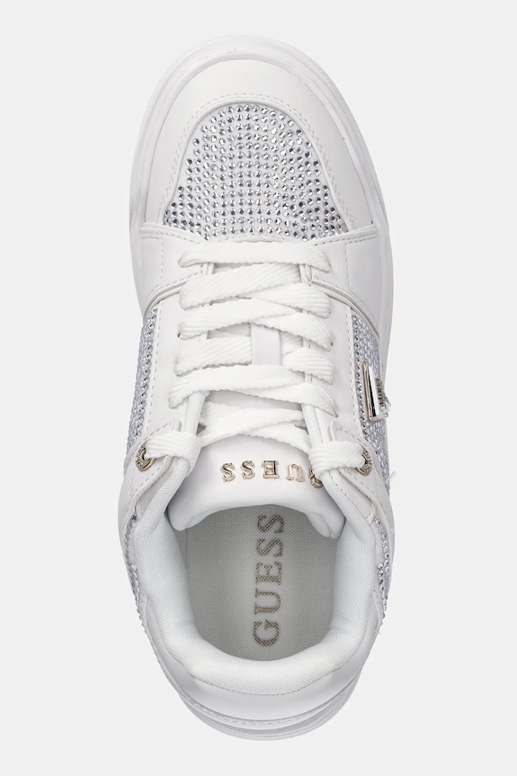 Guess sportcipő DELOVE2 fehér FLTDL2.LEA12.WHITE