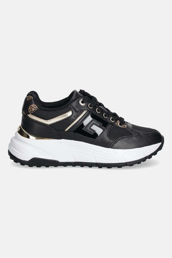 Sneakers Guess FONZI FLTFON.FAB12.BLACK μαύρο AW25
