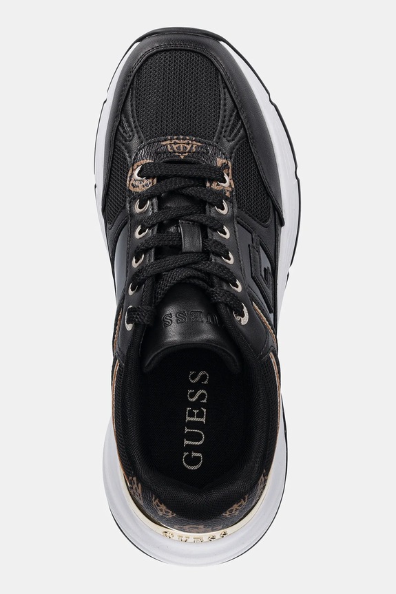 Sneakers Guess FONZI μαύρο FLTFON.FAB12.BLACK