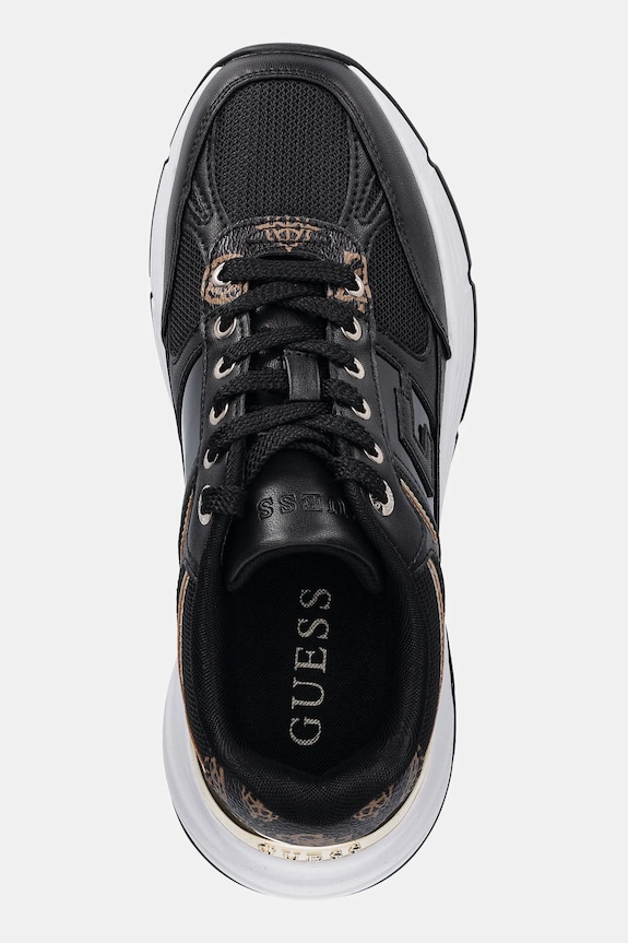 Sneakers Guess FONZI μαύρο FLTFON.FAB12.BLACK