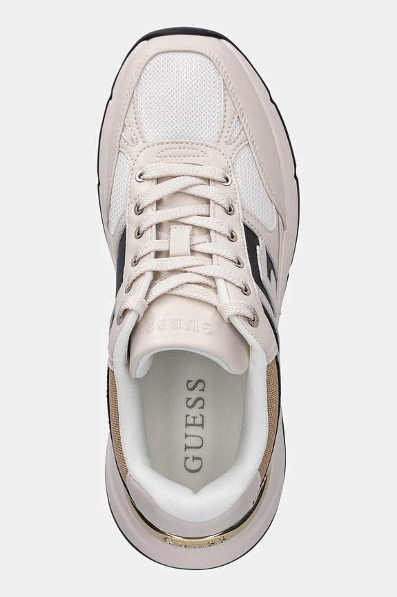 Guess sneakersy FONZI beżowy FLTFON.FAB12.CREAM