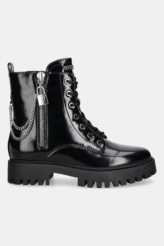 Guess botki FIORELO FLTFRO.ELE10.BLACK czarny AW25