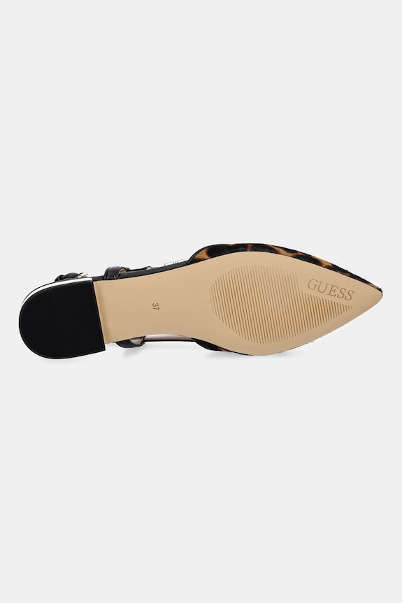 Guess balerini FRANIELY FLTFRY.LEP05.TAN maro