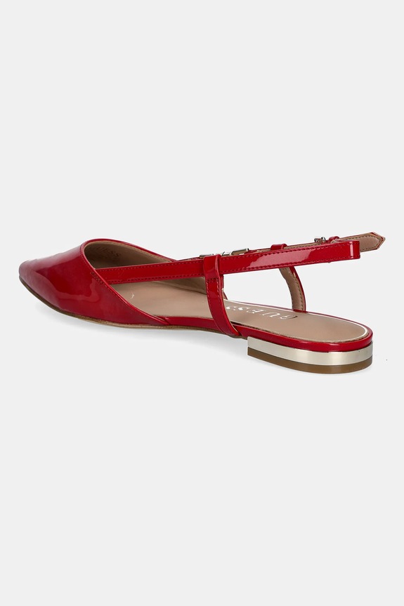 Obuća Balerinke Guess FRANIE2 FLTFR2.PAF05.RED crvena
