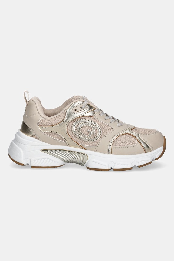 Guess sneakers IBITHA FLTIBI.ELE12.SAND beige AW25