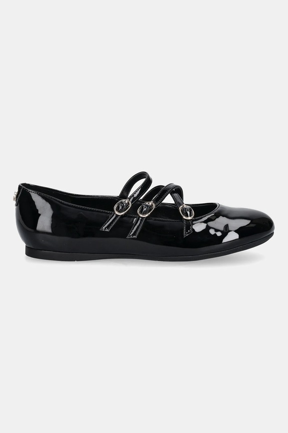Baleríny Guess KALDRA FLTKAL.PAF02.BLACK černá AW25