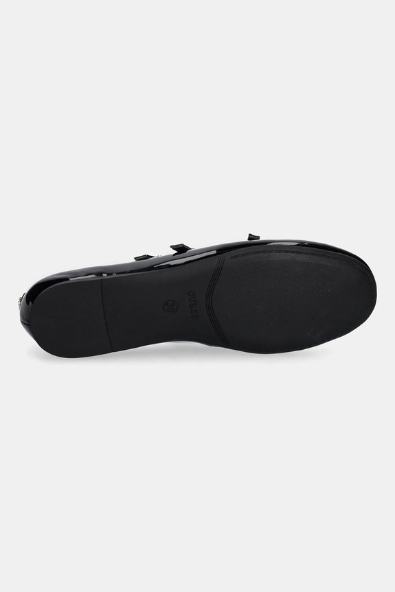 Baleríny Guess KALDRA FLTKAL.PAF02.BLACK černá