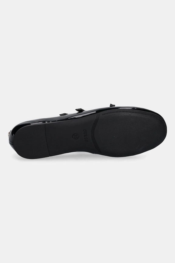 Baleríny Guess KALDRA FLTKAL.PAF02.BLACK černá