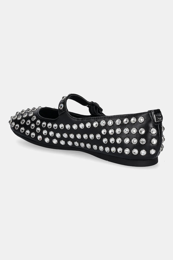 Boty Baleríny Guess KALIDAL FLTKDL.ELE02.BLACK černá