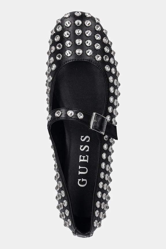 Baleríny Guess KALIDAL černá FLTKDL.ELE02.BLACK