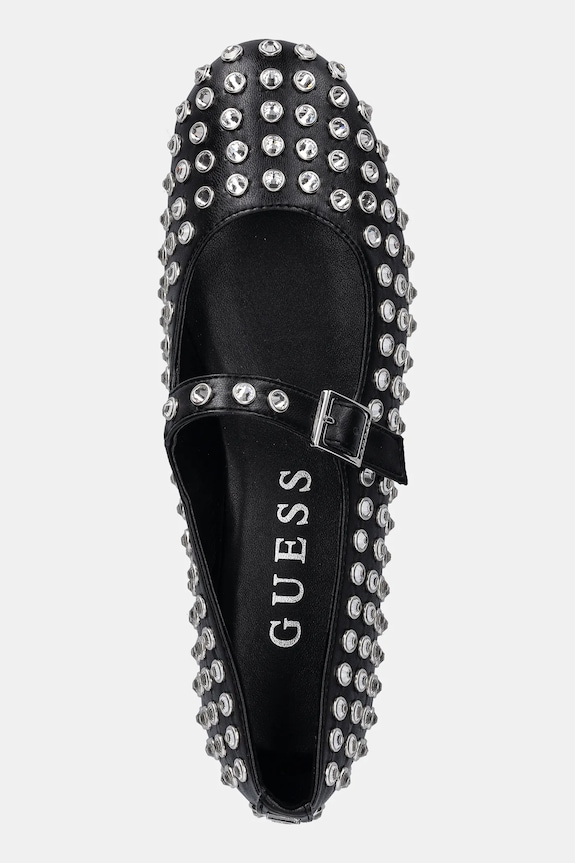 Baleríny Guess KALIDAL černá FLTKDL.ELE02.BLACK