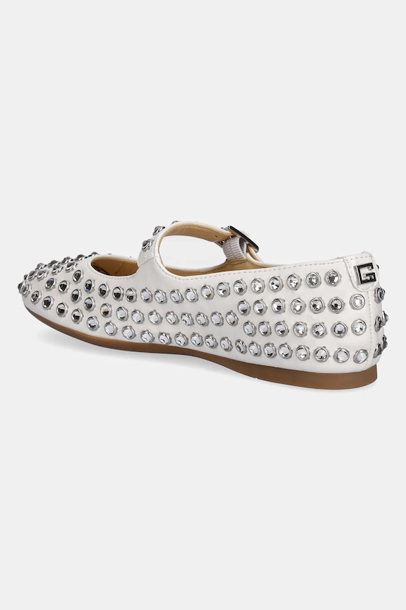 Obuwie Guess baleriny KALIDAL FLTKDL.ELE02.WHITE biały
