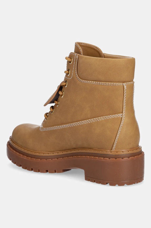 Obuwie Guess workery LEAVEY FLTLVY.ELE10.TAN brązowy