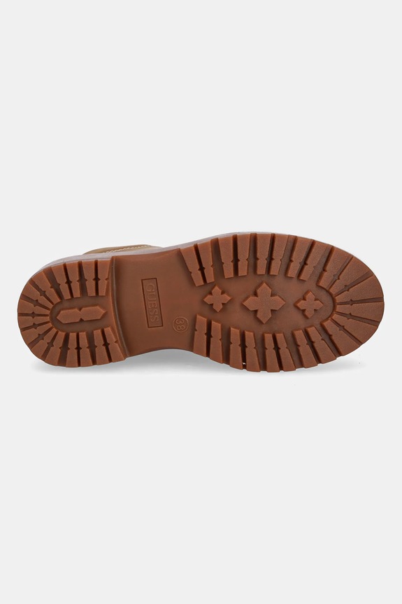 Guess workery LEAVEY FLTLVY.ELE10.TAN brązowy
