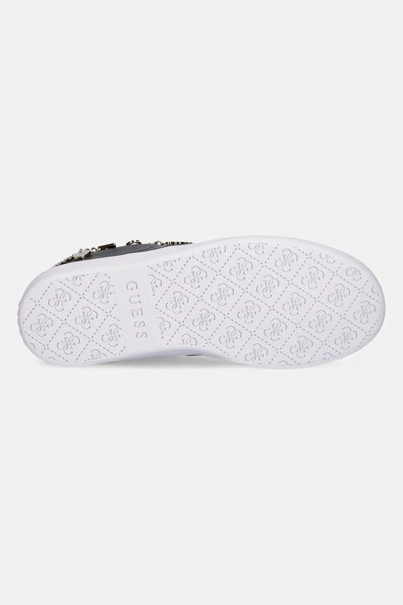 Tenisky Guess NAOKO FLTNAO.LEA12.BLACK černá