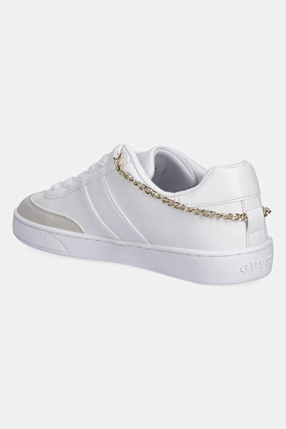 Obutev Superge Guess NAOKO FLTNAO.LEA12.WHITE bela