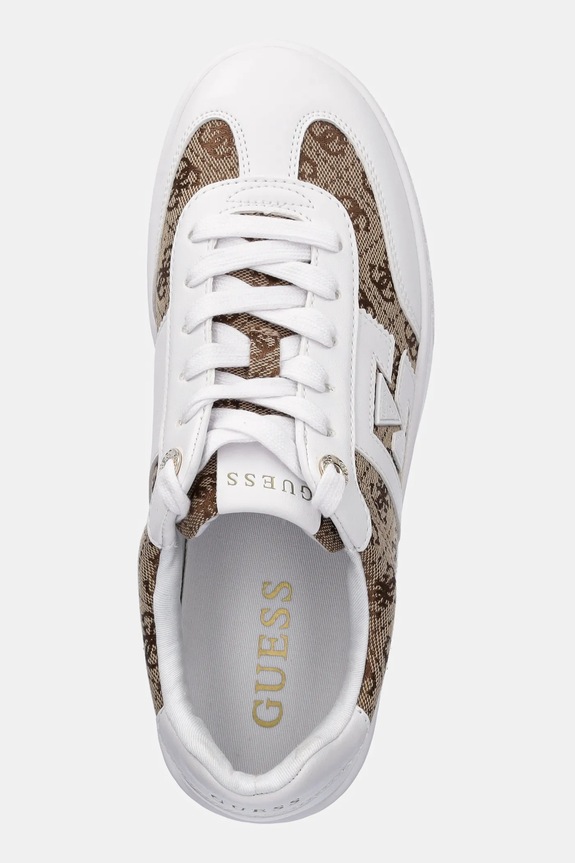 Guess sneakersy NOCHEE2 biały FLTNC2.ELE12.WHIBR