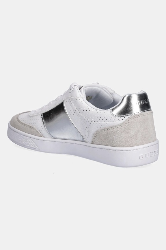 Obuća Tenisice Guess NOCHEE FLTNOC.LEA12.WHITE bijela