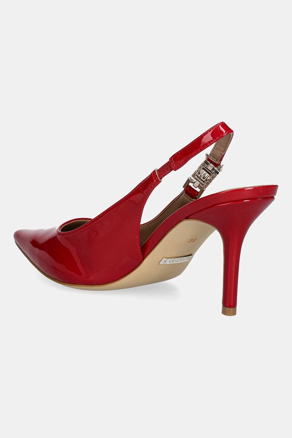 Παπούτσια Γόβες Guess NASSHA5 FLTNS5.PAF05.RED κόκκινο