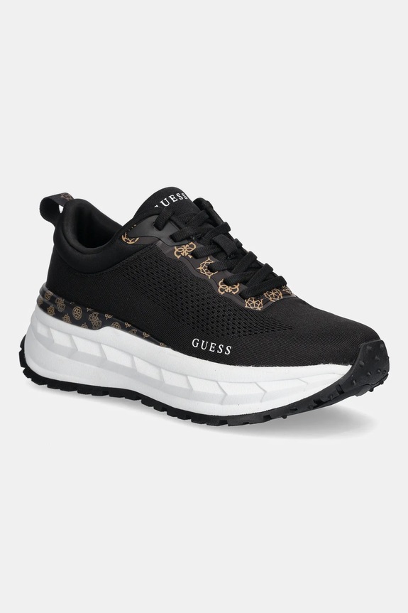 Guess sneakersy RUNIT2 syntetyczny czarny FLTRT2.FAB12.BLACK